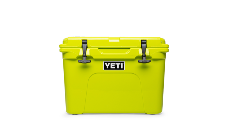 chartreuse yeti 35 cooler